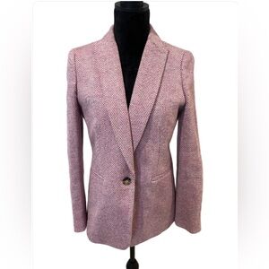 EUC J. Crew Wool Parke Herringbone Blazer- size 4